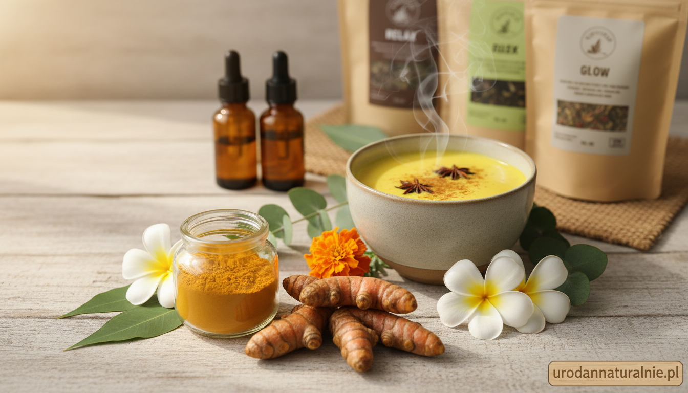kurkuma na zdrowie i urodę