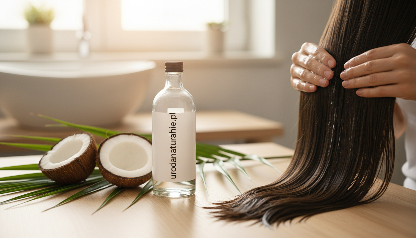 olej kokosowy na włosy i skórę