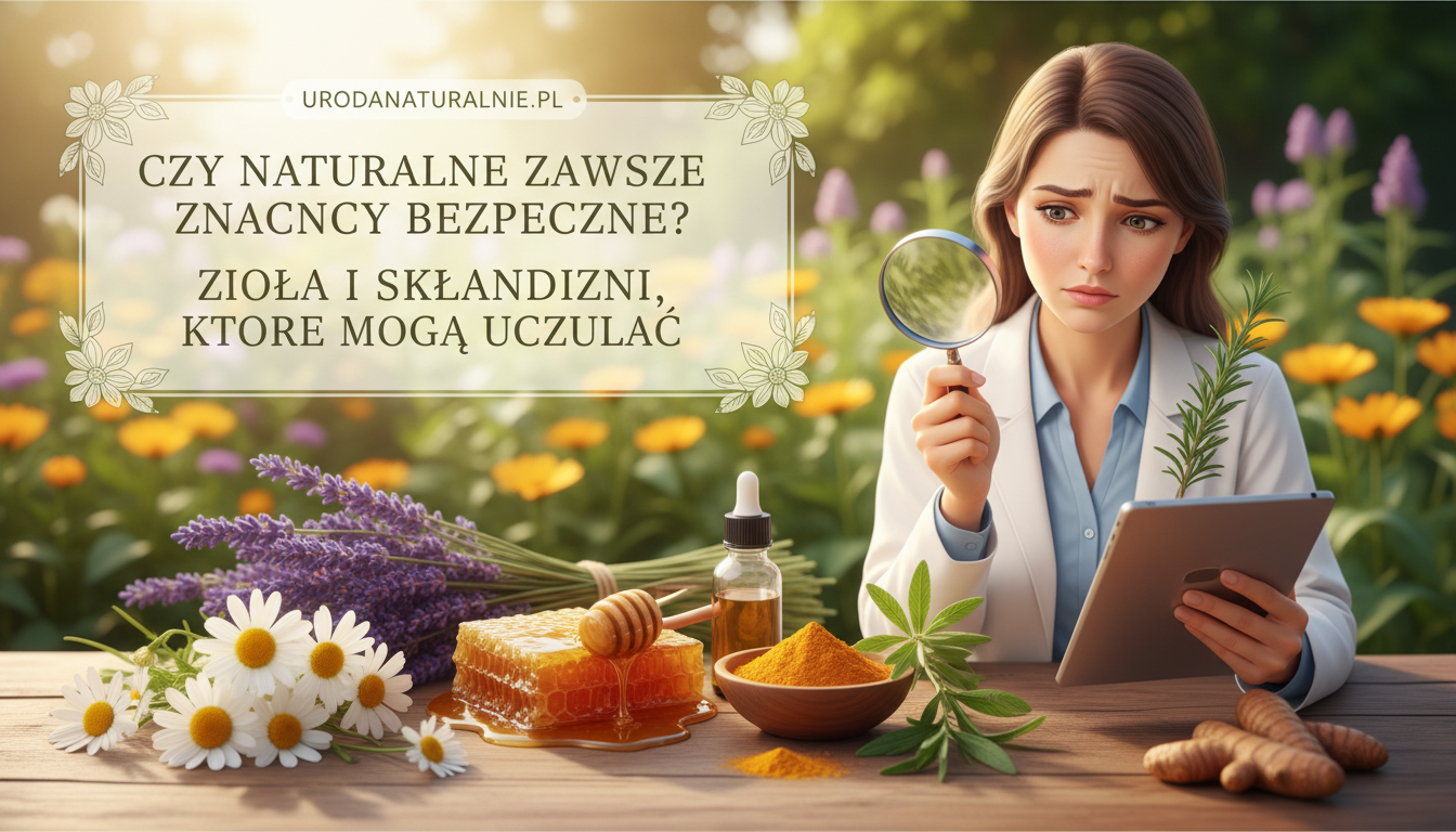 czy naturalne składniki mogą uczulać