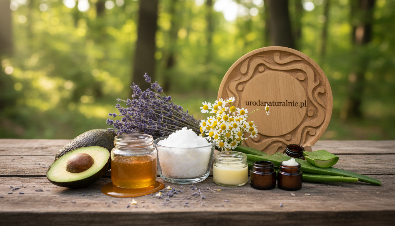 naturalne składniki na suchą skórę
